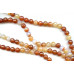 183-1093 Natural Carnelian <br>12mm Faceted Round