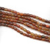 265-1159 Natural Carnelian <br>12-15x Faceted Barrel Oval