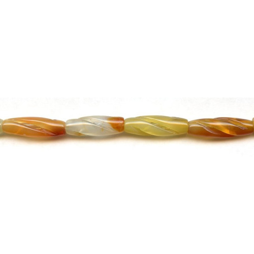 265-1306 Natural Carnelian <br>8x25 Carved Oval