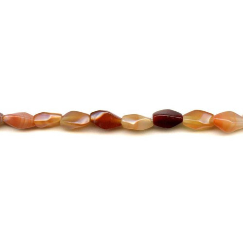 265-1455 Natural Carnelian <br>8x13 Swirl