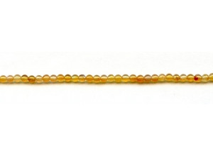 Natural Carnelian 3mm Round
