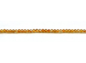 Natural Carnelian 3mm Round
