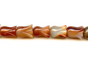 Natural Carnelian 14x20 Tulip