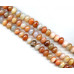 265-1774 Natural Carnelian <br>18mm Faceted Rondell