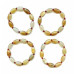 265-1805 Natural Carnelian <br>10x14 Carved Oval Bracelet