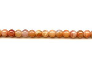Natural Carnelian 8mm Round