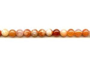 Natural Carnelian 8mm Round