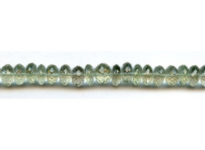 Green Amethyst 10mm Faceted Rondell