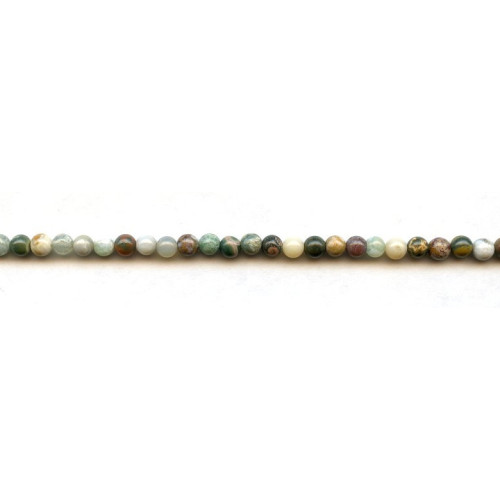 270-0004 Ocean Jasper <br>4mm Round