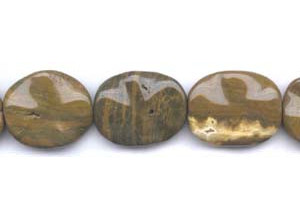 Ocean Jasper 25x30 Waved Flat Oval