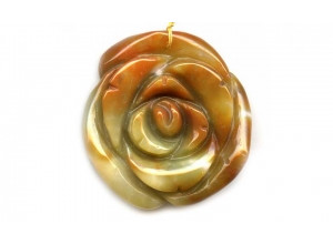 Ocean Jasper 48-52x Flower Pendant