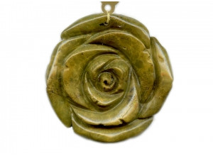 Ocean Jasper 60x Flower Pendant