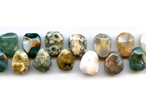 Ocean Jasper 13x16 Fancy Briolette
