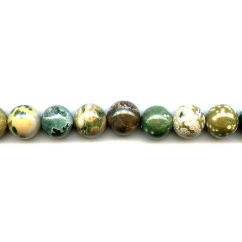 270-1136 Ocean Jasper <br>14mm Round