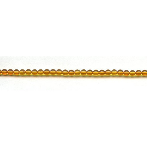 271-0016 Amber <br>4mm Round