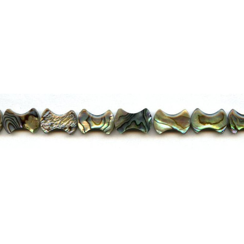 275-1029 Abalone <br>10x15 Flat Bone