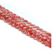 276-1002 Cherry Quartz <br>10x14 Faceted Flat Oval