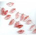 276-1069 Cherry Quartz <br>22x40 Flat Leaf Drop