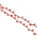 276-1148 Cherry Quartz <br>8mm Pentagon Briolette