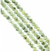 278-1080 Green Tourmalinated Quartz <br>15mm Dime