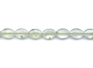 Green Tourmalinated Quartz 11x15 Flat Oval
