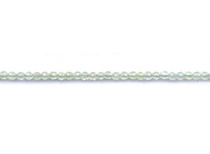 Green Tourmalinated Quartz 4mm Faceted Round