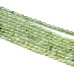278-1205 Green Tourmalinated Quartz <br>7x11 Oval Rice