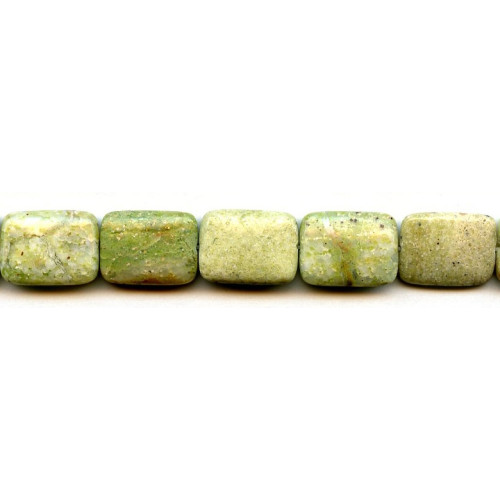 279-1018 Green Moss Opal <br>15x20 Flat Rectangle