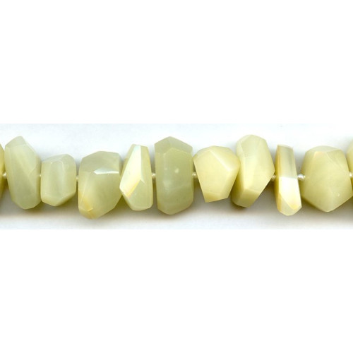 101-1876 Yellow Opal <br>18-25x Simple Cut