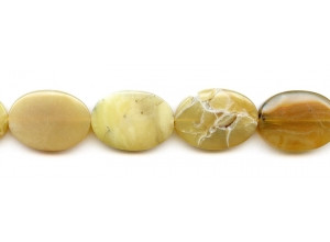 Yellow Opal 18x25 Flat Oval