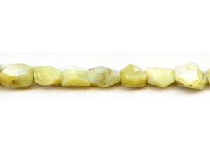 Yellow Opal 10x Faceted Nugget