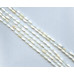291-1058 White Opal <br>5x12 Oval Rice
