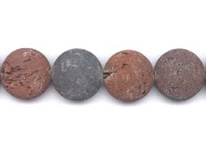 Red Lava 25mm Dime