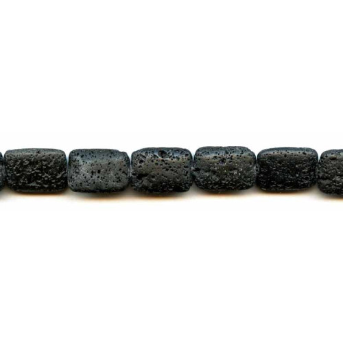 294-1155 Black Lava <br>13x18 Flat Rectangle