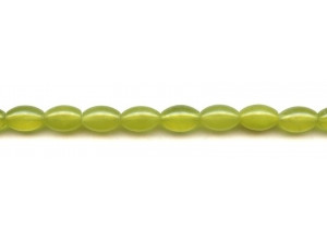 Olive Quartz 8x12 Oval Rice