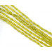 295-1097 Olive Quartz <br>6x16 Faceted Teardrop