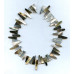 298-1074 Black Mother of Pearl <br>8x20 Triangle Drop