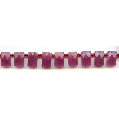 300-1035 Purple Jade <br>8x12 Cushion Cut Drop