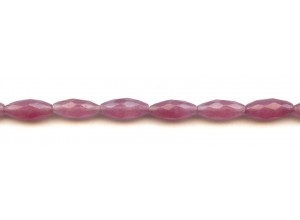 Purple Jade 7x16 Faceted Oval Rice