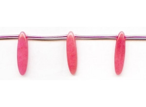 Purple Jade 7x30 Flat Oval Drop