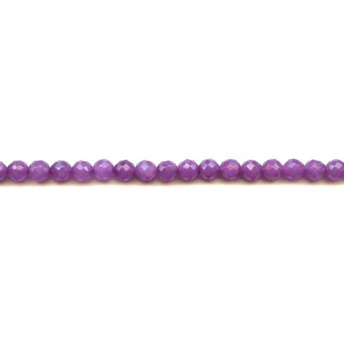 300-1135 Purple Jade <br>6mm Faceted Round