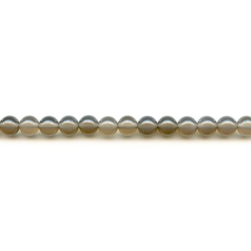 301-1154 Gray Onyx <br>8mm Round