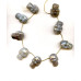 L4363-150 Gray Agate <br>25x37 Shantou