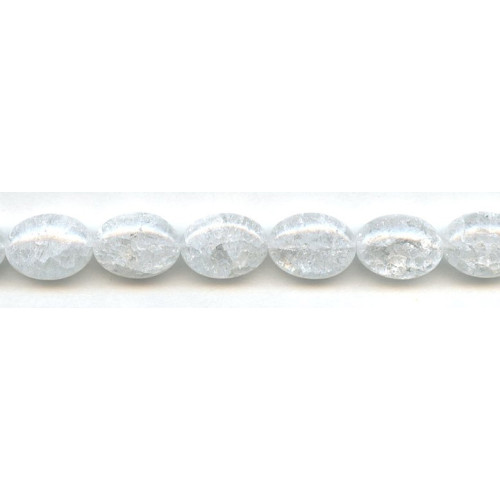304-1033 Cracked Crystal <br>13x18 Oval Pebble