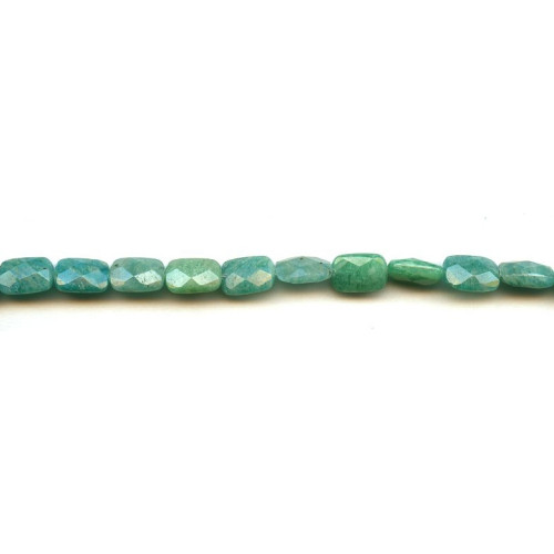 133-1150 Russian Amazonite <br>7x10 Cushion Cut