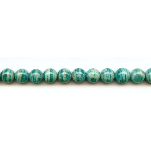 305-1071 Russian Amazonite <br>9mm Round