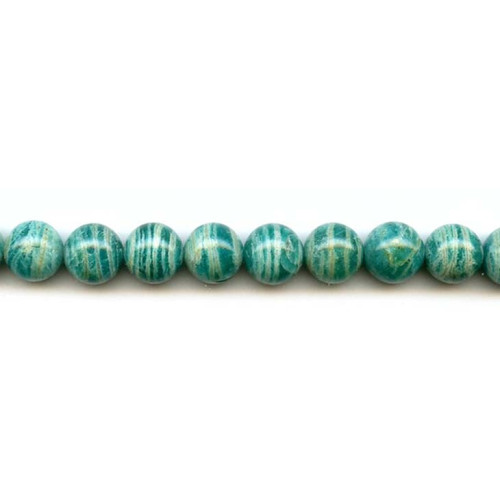 305-1073 Russian Amazonite <br>11mm Round