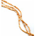 307-1003 Orange Calcite <br>8x10 Faceted Flat Oval