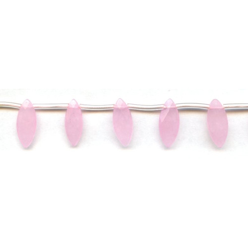 308-1056 Pink Jade <br>8x20 Marquise Briolette
