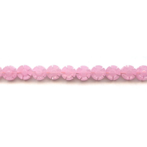 308-1060 Pink Jade <br>10mm Flower